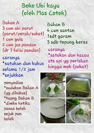 Jul 06, 2021 · lihat juga cara membuat nasi goreng. Resepi Tepung Ubi Kayu