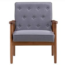 Check spelling or type a new query. High Grade Sofa Retro Lounge Modern Upholstered Wooden Chair Furniture Grey New Ebay