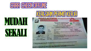 Kami berkepakaran dalam membantu menguruskan pekerja asing di malaysia. Cara Check Keaslian Permit Kerja Paling Mudah Tak Perlu Jaringan Internet Youtube