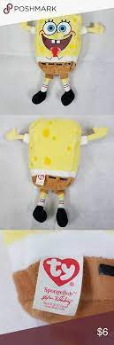 Sponge Bob Movie And Mr Krabs Stuffed Toys By Ty Square Pants Spongebob Clothes Design