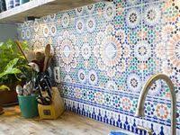 Moderne, minimaliste, coloré, vintage, mosaïque etc… 40 Idees De Carrelage Marocain Carrelage Marocain Decoration Interieure Idees Pour La Maison