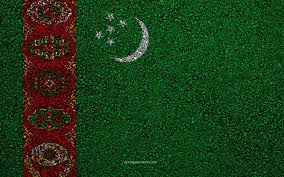 The current turkmenistan flag has been recognized since january 2001. Download Wallpapers Flag Of Turkmenistan Asphalt Texture Flag On Asphalt Turkmenistan Flag Asia Turkmenistan Flags Of Asia Countries For Desktop Free Pictures For Desktop Free