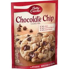 See 3 authoritative translations of chocolate chip cookie in spanish with example sentences and audio pronunciations. Amazon Com Betty Crocker Chocolate Chip Cookie Mix 17 5 Oz Prime Pantry