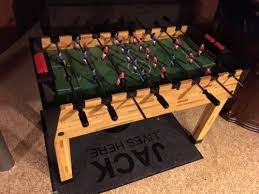 Foosball Table Assembly In Your House Foosball Table Table Games Foosball