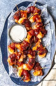 Bacon Wrapped Shrimp Is An Easy Appetizer Perfect For New Year S Eve Game Day Bacon Wrapped Shrimp Bacon Wrapped Shrimp Appetizers Bacon Wrap Shrimp Recipes