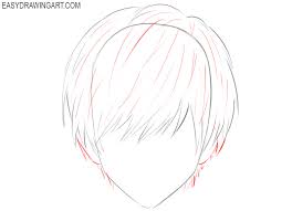 Discover short videos related to anime boy hair on tiktok. How To Draw Anime Hair Easy Drawing Art