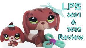 Littlest Pet Shop Mommy Baby Dachshund 3601 3602 New Preschool Toys Pretend Play Komiolaf Littlest Pet Shop