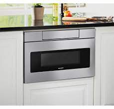 Smd3070as Sharp 30 Microwave Drawer Oven With Hidden Control Panel - Stainless Steel Microwave Drawer Sharp Microwave Drawer Stainless Steel Microwave