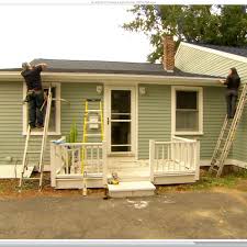 The easier way is to use flexible plastic gutters that already have an adhesive coating on the back. Rain Gutters Installation In 8 Steps This Old House