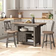 Versatile and traditional, this kitchen island offers ample kitchen storage for your space. Elias Kitchen Island Set Reviews Birch Lane