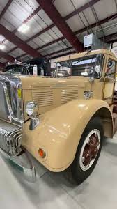 Image result for Brockway Light Blue 1950 Truck