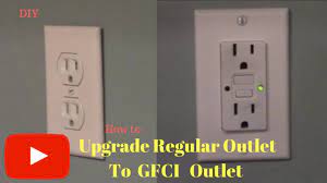 Removing And Replacing Regular Outlet With Gfci Outlet Youtube