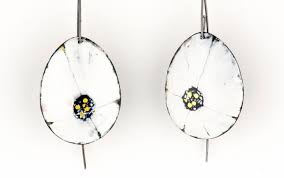 Enamel Drop Earrings Star Chart