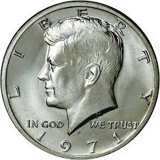 1971 D 50c Ms Kennedy Half Dollars Ngc