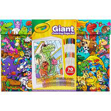 Download and print for free. Crayola Giant Coloring Page Set Big W