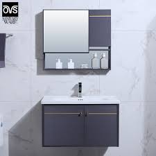 The sink basin cuts through the wooden if your bathroom is a small powder room that doesn't require a ton of storage, consider opting for a. China Classic Design Aluminium Bathroom Furniture Vanity Cabinet Set Bathroom Cabinet Bathroom Mirror Cabinet Home Furniture Metal Cabinet China Aluminum Vanity Vanity