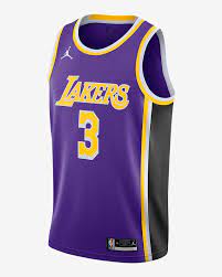 So are the lakers not going to i'm actually digging them since them since they seem so unobtrusive as seen on the cavs jerseys. Anthony Davis Lakers Statement Edition 2020 Jordan Nba Swingman Jersey Nike Com