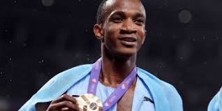 Giving it your all (and more), Robbie Andrews contemplates the 1,500m final  in Beijing, by Elliott Denman