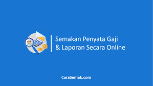 We did not find results for: Semakan Penyata Gaji Secara Online E Penyata Laporan