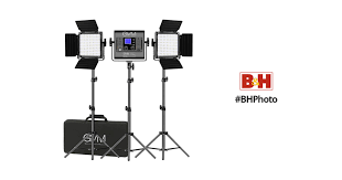 Gvm 800d Rgb Led Studio 3 Video Light Kit Rgb Led Video Lighting Led