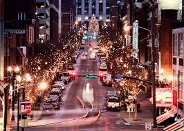 What A Fabulous Shot Of Broadway At Night Christmas In Nashville Winter Destination Nashville Trip