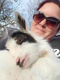 What's better than baby goats and smiling?