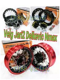 Pengorbanan jari pegel ngetik, terbayarkan kepuasan pengunjung. Velg Nmax Jari Jari Delkevic Ring 14 Tapak Lebar Velg Variasi Double Disc Velg