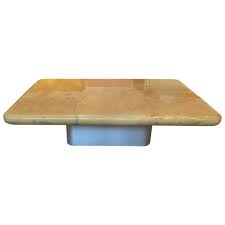 Goatskin Cocktail Table In The Manner Of Karl Springer Coffee Table Cocktail Tables Table