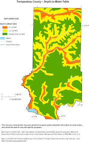 Trempealeau County Wi Gis Map Protecting Groundwater In Wisconsin Through Comprehensive Planning - Trempealeau  County Susceptibility Maps