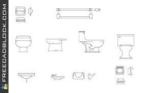 The large library bathroom cad blocks is absolutely free for you, all files are in dwg format and are suitable from the version of autocad 2007 to the present day. Cad Bathroom Accessories Dwg Free Cad Model