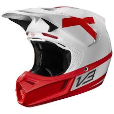 Fox Racing V3 Preest Le Helmet