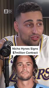Nicho Hynes Signs Record $7 million contract till 2029 with the Sharks #nrl  #money #jbkshow