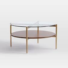 Accent your living room with a coffee, console, sofa or end table. Mid Century Art Display 34 Round Coffee Table 2 Side Tables Set