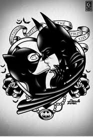 Batman Cat Woman Tattoo Batman And Catwoman Batman Tattoo Batman