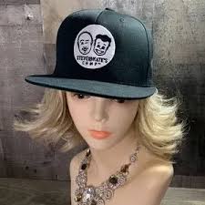 Steve & Kate’s camp black green skater hat