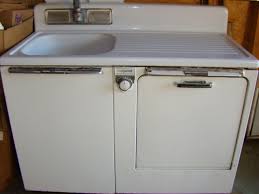 hotpoint sink beside dishwasher