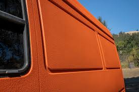 A Diy Guide To Painting Your Van With Bed Liner The Wandering Woods