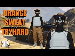 Non, parce que depuis les années qu'on l'attend la hype elle est bien retombée et je pense que presque tout le monde est passé. Sweaty Orange Jogger Tryhard Outfit Gta 5 Online Youtube