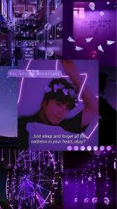 Bts aesthetic taehyung kim kpop purple wallpapers freetoedit wattpad 4k mobile dark cave aes sign picsart. Bts Group Purple Aesthetic Wallpaper Novocom Top