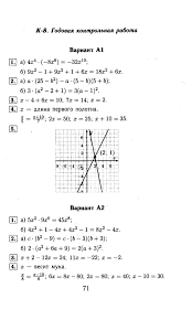 Полный список заданий, параграфов, уроков и упражнений. Algebra 7 Klass Merzlyak Polyakov Uglublennyj Reshebnik