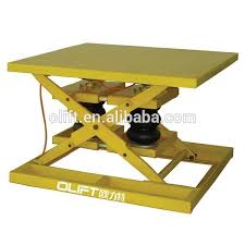 2015 New Design Pneumatic Scissor Lift Table Lift Table Drafting Desk Workbench