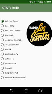 Los santos rock radio é uma estação de rádio do gênero rock clássico e pop rock que aparece no grand theft auto v. Gta V Radio For Android Apk Download
