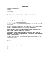 Falkenburg road riverview, fl 33578 fax: Change Address Letter Example Qcpy