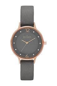 Skagen 410 Kadin Kol Saati Deri Deri Saat Bayan Saatleri