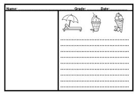 We are here to get in touch with a relevant expert so that you can creative writing summer holidays complete your work on time. Summer Holiday Writing Paper 251 Beach Distance Learning By Nitin Sharma