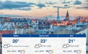 Rédigé par leral.net le samedi 27 juillet 2019 à 09:26 | | 0 commentaire(s)|. Meteo Paris Previsions Du Samedi 27 Juillet 2019