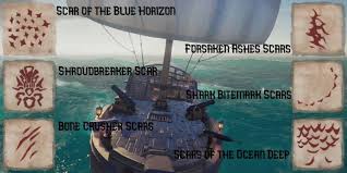 The only scars players can still unlock are the forsaken ashes scars. How To Get Scars In Sea Of Thieves
