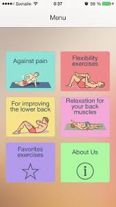 Maybe you have had an episode of lower back pain and never want to experience that feeling again? 5 Iphone Apps With Exercises For Back Pain