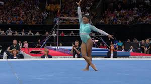 Simone Biles Floor Routine On Day 2 Of U S Gymnastics Championships Nbc Sports