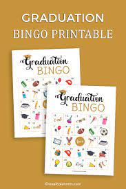 Bingo boards for holidays like christmas and valentine's, a fun alphabet game and even a printable road trip version. Graduation Bingo Printable Graduation Party Games